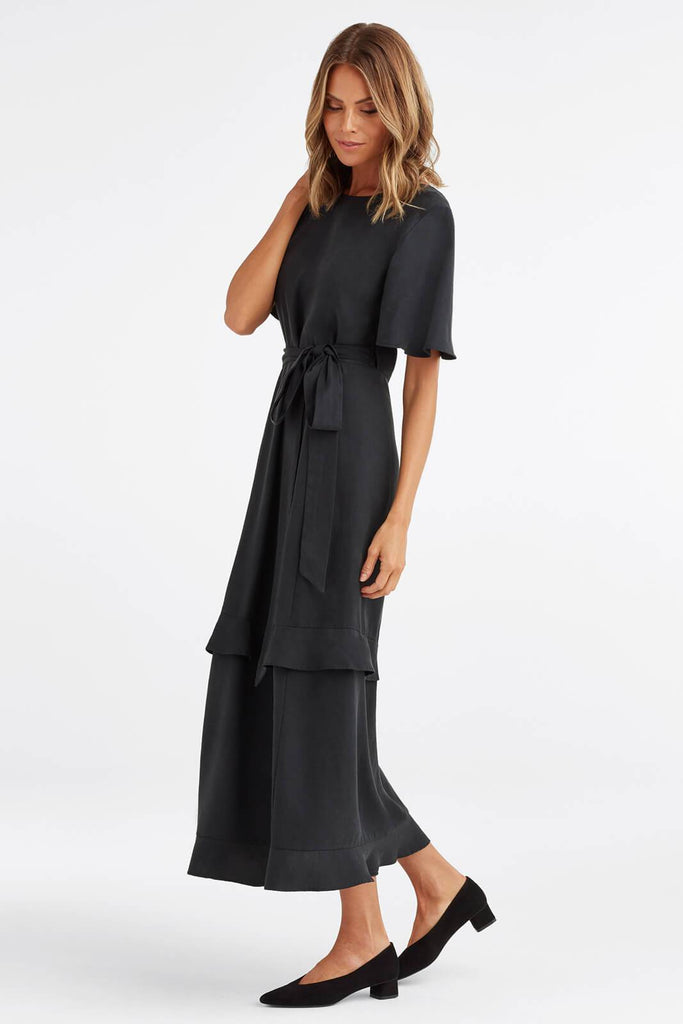 The Tiered Wrap Dress – VETTA